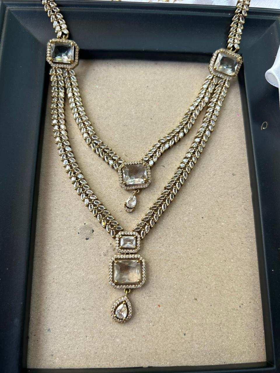 Ivory Duo AD Necklace