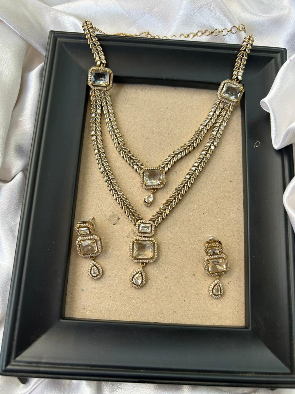 Ivory Duo AD Necklace